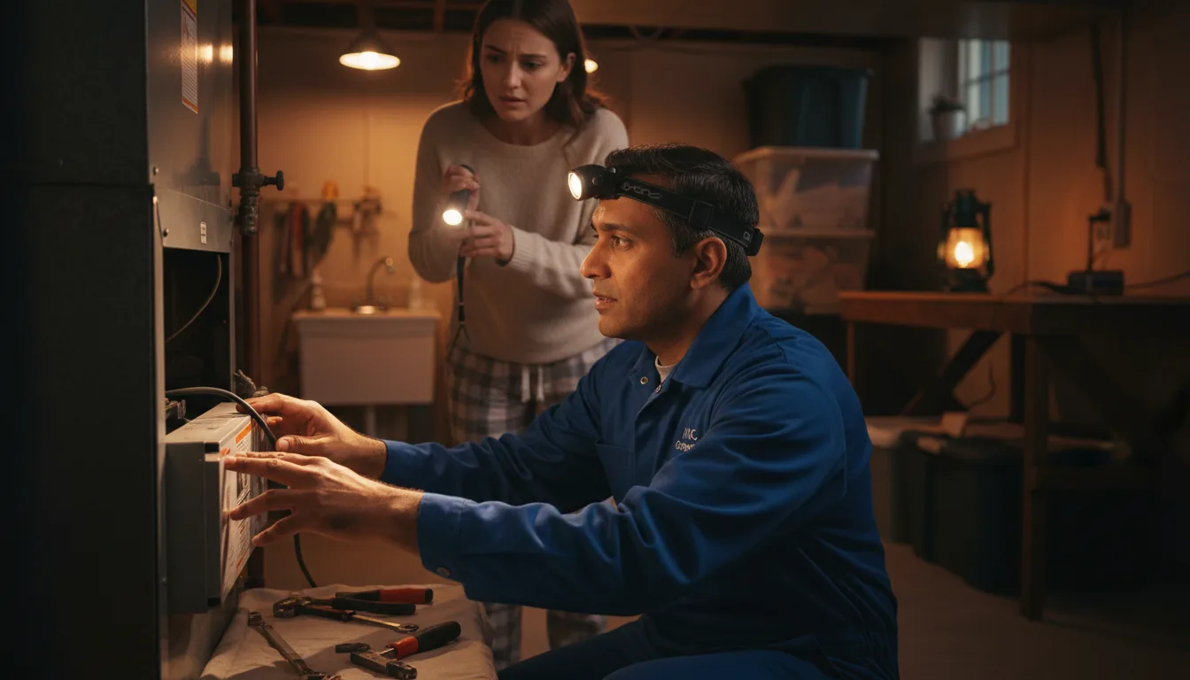 Emergency HVAC Repair in Middletown, IN near me · HVAC